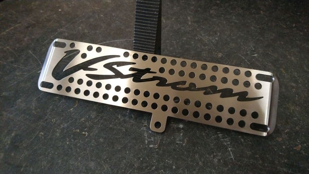 Suzuki V Strom and DL Extended Oil Cooler Cover. Fits 650cc Models