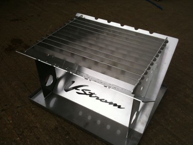 V Strom High Quality Stainless Steel Flat Pack BBQ