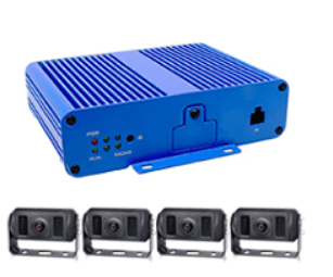 1080p 360° ADAS AI Camera System  **without  AHD Monitor ** (4x VRU Cameras)   0-870-28
