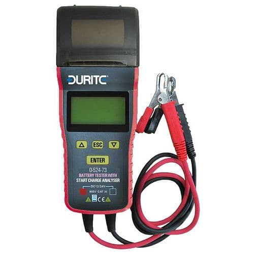 12/24V Battery Tester With Start Charge Analyzer-0-524-73