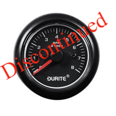 12/24V LED Illuminated Marine Tachometer - 52mm 0-8000RPM-0-525-20