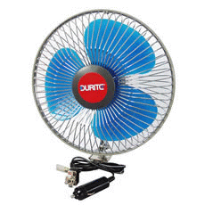 12V 8" Oscillating Fan-0-210-62