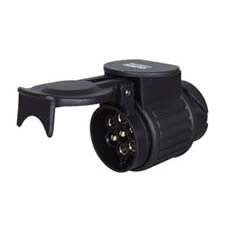 13 Pin Plug Adaptor - 7 Pin Socket to 13 Pin Plug - 12V-0-695-66