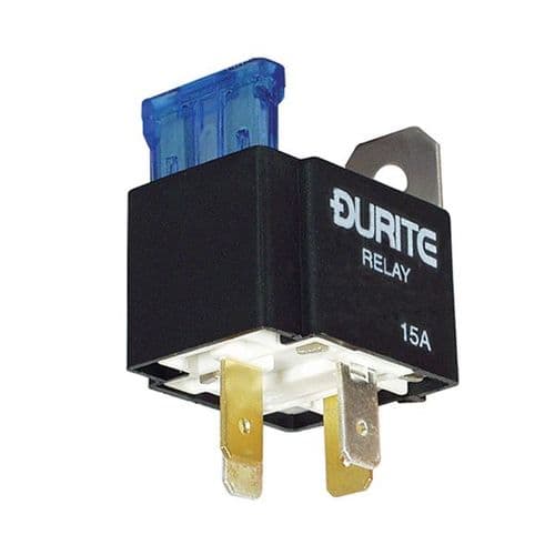 24V Mini Fused Make/Break Relay - 15A-2-726-24