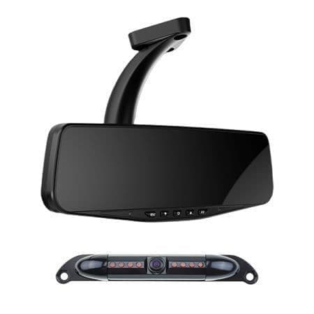 25cm number plate 720P camera, mirror monitor kit Bx1