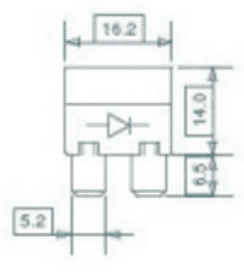 3 Amp Diode Plug-In ATO STANDARD BLADE FUSE FORMAT ALT/1N5404K-1-74