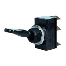 3 Way/Change Over Toggle Switch with Plastic Lever - 10A at 12V-0-349-00