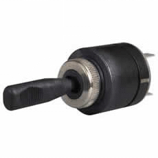 3 Way Heavy Duty Indicator Switch with Large Plastic Paddle Lever - 15A at 12V-0-349-50