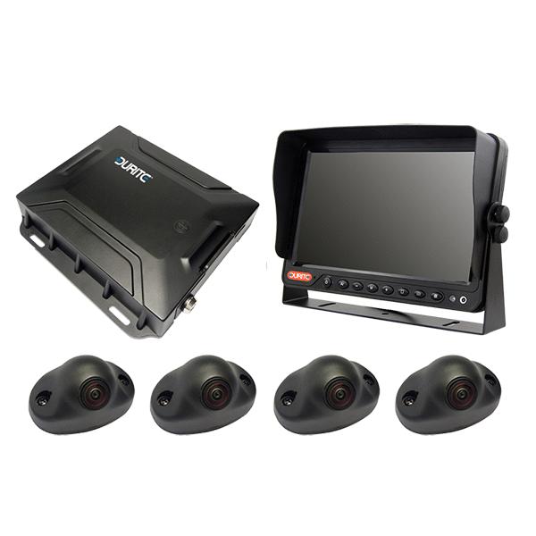 360° 3D Camera System With Monitor - 12/24V-0-870-25