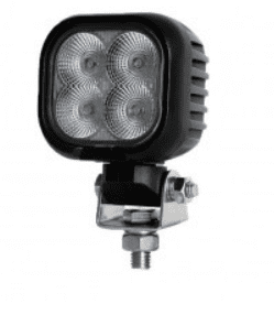 4 x 10W Compact Flood Beam LED Work Lamp With DT Connector - 12/24V 0-420-74 042074