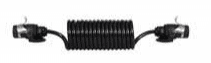7 Core Retractable Hytrel Sheath Cable with 2 EBS Sockets - 4 5 Metre 0 ...