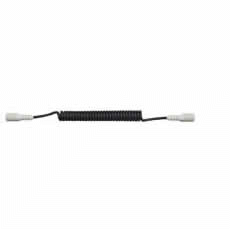 7 Core Retractable Rubber Sheath Cable with 2 (ISO) Sockets - 3 Metre 0-717-13