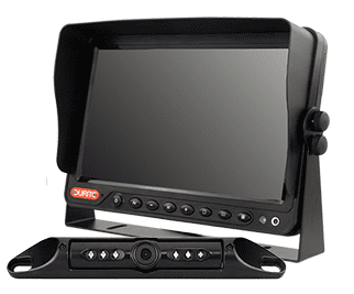 7" High Definition Number Plate CCTV Kit - 12/24V     0-774-73