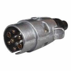 7 Pin Metal Caravan Plug - 12V ISO 3732-5-692-66