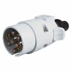 7 Pin Plastic Caravan Plug - 12V ISO 3732-5-693-66