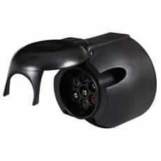 7 Pin Plastic Caravan Socket - 12V ISO 1724-5-693-19