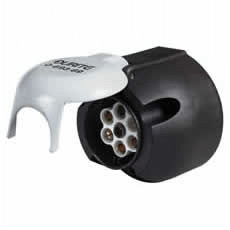 7 Pin Plastic Caravan Socket - 12V ISO 3732-0-692-69