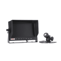 7" Split Screen CCTV Monitor (2 camera inputs) 12/24V 0-775-26 077526
