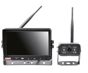 7" 1080p AHD Wireless Mirror Monitor Cam Kit 4-776-05