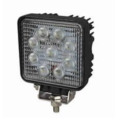 9 x 3W LED Square Work Lamp - 12/24V 0-420-66
