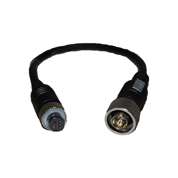 Adaptor 2 Female 4 Pin Screw Connector to Male S Video Screw Connector-0-776-92