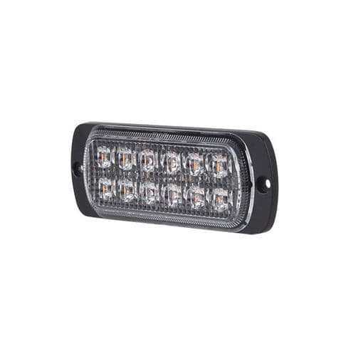 AMBER High Intensity 12-LED Warning Light-0-441-74