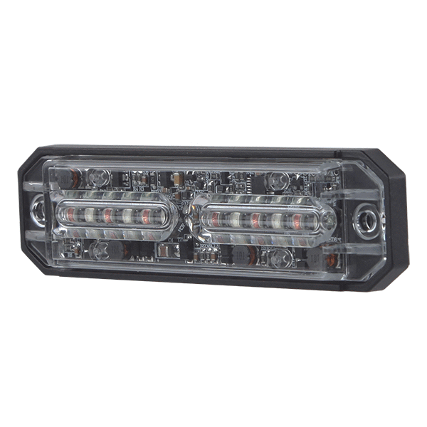 Amber R65 High Intensity 6-LED Warning Light - 12/24V-0-441-80