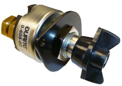 Battery Isolator with Rotating Knob - 100A 24V-0-605-02