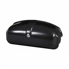 Black Plastic Number Plate Lamp - 12V-0-453-01