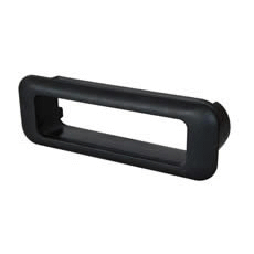 Black Rubber Grommet for 4 LED Warning Light-0-442-99