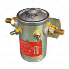 Bulkhead Make and Break Solenoid - 150A Continuous at 12V-0-335-06