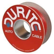 Cable Flat Twin Thin Wall  24/0.20mm Red/Black 100M 3-953-52F