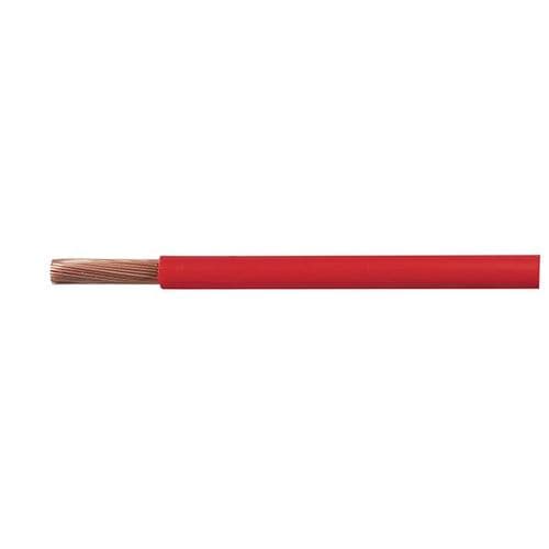 Cable Starter 37/0.90mm Red PVC 10M 0-981-05F