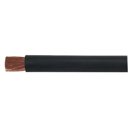 Cable Starter Flexible 224/0.30mm Black PVC 100M 4-978-01F