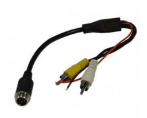 CCTV Adaptor for DAF 4 Pin Male to Male - 15cm 0-775-73