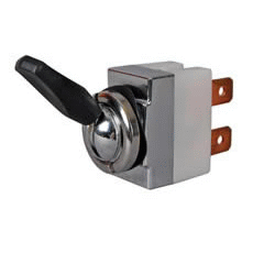 Change Over Double-Pole Toggle Switch with Plastic Lever-0-658-11