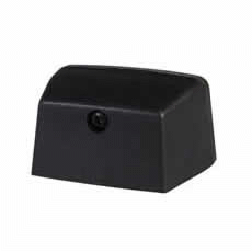 Compact Black Plastic Number Plate Lamp-0-453-52