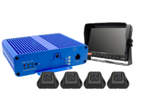 DURITE 360° 2D & 3D Birds-Eye View FHD 1080p Camera System with Monitor 0-870-26