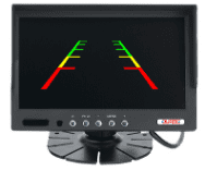 DURITE 7" AHD TFT LCD CCTV Monitor (2 camera inputs) - 12/24V 0-776-01 077601