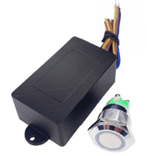 DURITE Alarm Or Speaker Timer Cut Off Relay With A Manual Switch 0-876-81