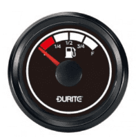 DURITE LED Illuminated Marine Fuel Gauge - 12/24V 0-525-26