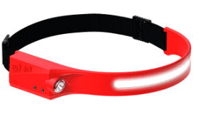 DURITE Ultra Light Rechargeable COB LED Head Torch With Motion Sensor 0-699-59