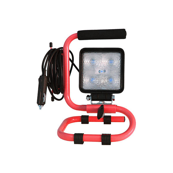 Floor Standing LED Work Lamp with Handle - 12/24V-0-541-20