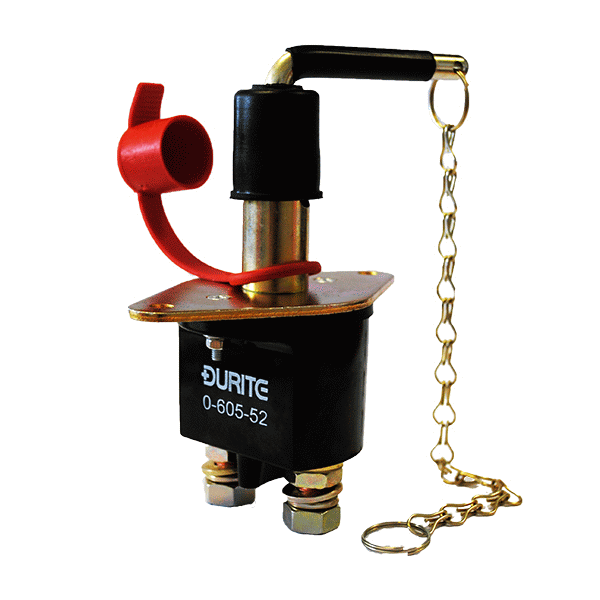 Great Value Battery Isolator with Removable Key - 250A 24V-0-605-52