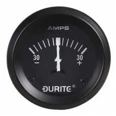 Illuminated Ammeter - 52mm 30-0-30A-0-523-01