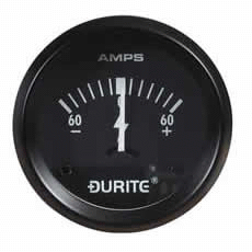 Illuminated Ammeter - 52mm 60-0-60A-0-523-51