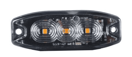 Lamp 12/24V. Front DI Clear Lens. IP67. Bx1. 0-097-25
