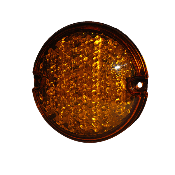 LED Rear Indicator Lamp with Econoseal Plug - 95mm diameter, 24V-0-768-78