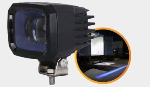 Line Spot Lamp 3 x BLUE LED 10/80 volt 9W Bx1 0-420-49