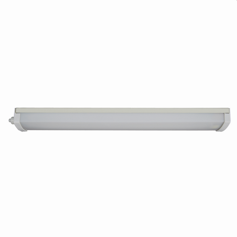 Low Profile Fluorescent Lamp in White Stove Enamelled Steel - 12V 8W-0-408-00